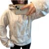 Women Camo Hoodies Maple Leaf Oversized Fleece Hooded Sweatshirt Loose Long Sleeve…
