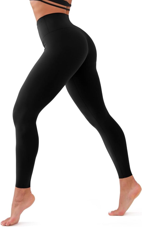 CHARMKING High Waisted Leggings for Women Soft Tummy Control Pants Non See…