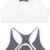 Fruit of the Loom Girls’ Stay Dry Racerback Sports Bra