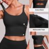 Everrysea Sports Bras for Women High Support Longline Workout Tank Tops…