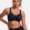 SYROKAN Women’s Full Support High Impact Racerback Lightly Lined Underwire…