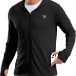 G Gradual Men's UPF 50+ Sun Protection Hoodie Jacket Lightweight Full Zip Hoodies Long...