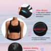 RUNNING GIRL High Impact Sports Bras for Women,Crisscross Back High Support…