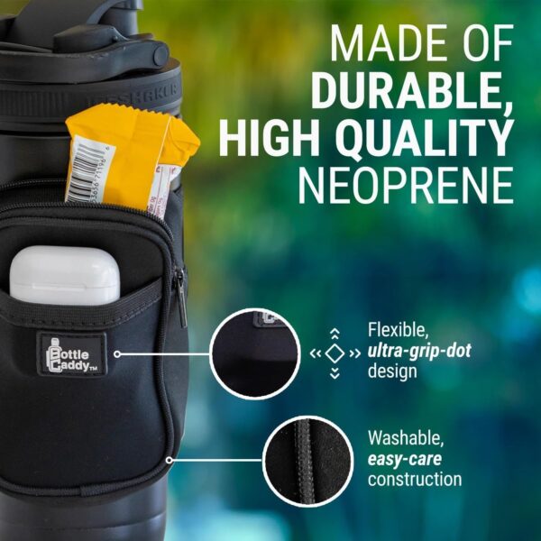 Bottle Caddy – The Original Water Bottle Pouch with a Wallet and Phone Holder, ideal…