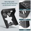 Universal Transom Trolling Motor Mount Bracket for Kayaks, Compatible with Most…