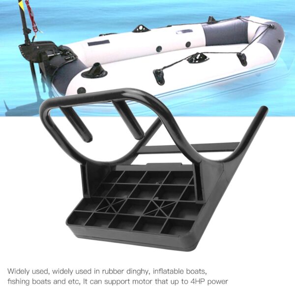 Demeras Outboard Motor Mounting Bracket, Inflatable Boat Motor Mounting Racket Set…