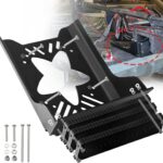 Universal Transom Trolling Motor Mount Bracket for Kayaks, Compatible with Most...