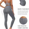 Dimore 4 Pack Workout Leggings for Women with Pockets,High Waisted Tummy…