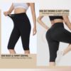 DHSO Women’s Knee Length Capri Leggings  High Waisted Capri Pants Workout…
