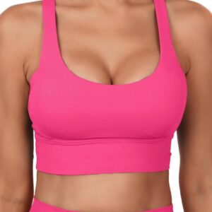 Grace Form Strappy Sports Bra for Women Padded Push Up Sport Bra Athletic…