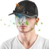 Baseball Cap with Solar Fan Golf Hat USB Charging Fan Breathable Mesh Hat with Fan...