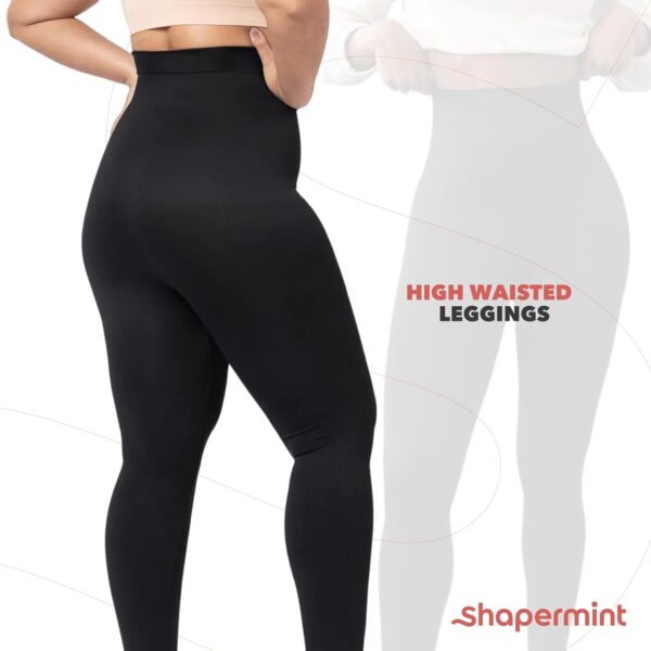 SHAPERMINT Leggings for Women Tummy Control – High Waisted Shapewear…