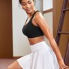 RUNNING GIRL High Impact Sports Bras for Women,Crisscross Back High Support…