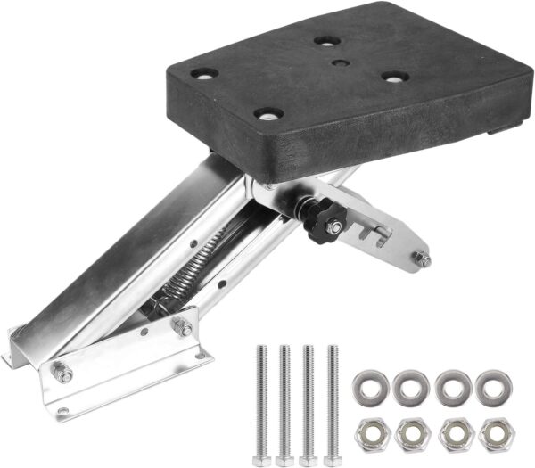 Boat Motor Stand, 25Hp 110Lbs Load Bearing Outboard Motor Bracket for 2 Stroke Motors…