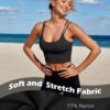 Everrysea Sports Bras for Women High Support Longline Workout Tank Tops…