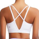 RUNNING GIRL Sports Bras for Women High Support, High Impact Strappy Sports...