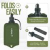 LoGest Portable Foldable Water Filter Bag with Hose – Portable Personal Water…
