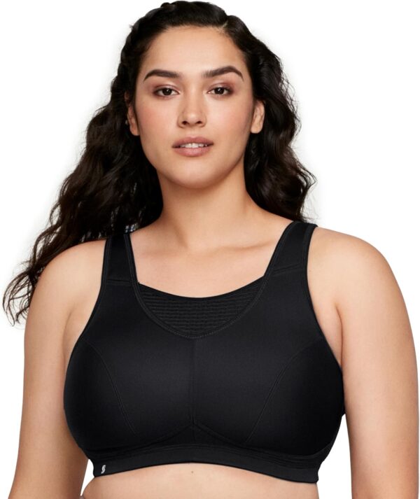 Glamorise Women’s Plus Size No-Bounce Camisole Sports Bra Wirefree #1067