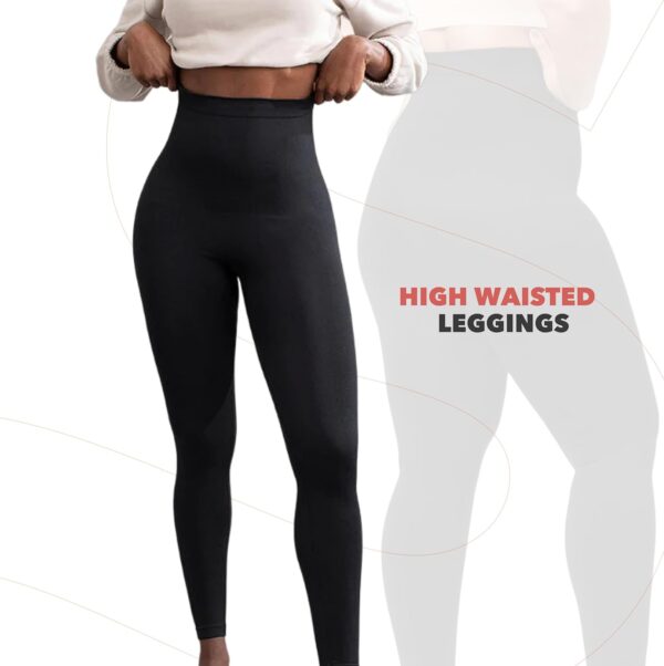 SHAPERMINT Leggings for Women Tummy Control – High Waisted Shapewear…