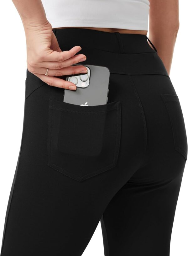 AFITNE Women’s Yoga Dress Pants 2025 Spring Skinny Pull On Work Pants…