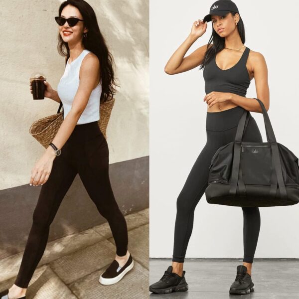 FULLSOFT 3 Pack Leggings for Women High Waisted Soft Black Yoga Pants for…