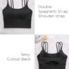 Everrysea Sports Bras for Women High Support Longline Workout Tank Tops…