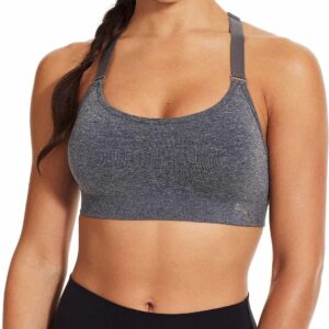 PUMA Women Sports Bra, 3-Pack (Black/White/Grey, X-Large)