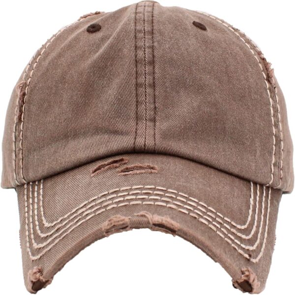 KBETHOS Vintage Washed Distressed Cotton Dad Hat Baseball Cap Adjustable Polo Trucker…