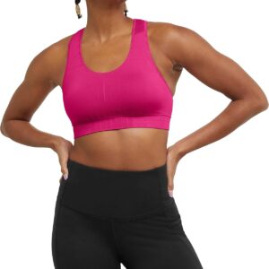 Champion Women’s Sports Bra, Infinity, Moderate Support Racerback Sports Bra…