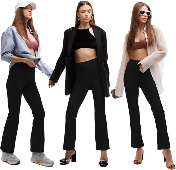 Ipletix Flare Leggings for Women, High Waisted Yoga Pants with Pockets for…