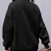 AUTOMET Women’s Half Zip Oversized Sweatshirts Fleece Quarter Zipper Pullover Hoodies…