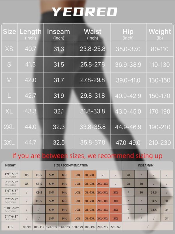 YEOREO CoreFlex Flare Leggings with Pockets for Women Scrunch Workout…