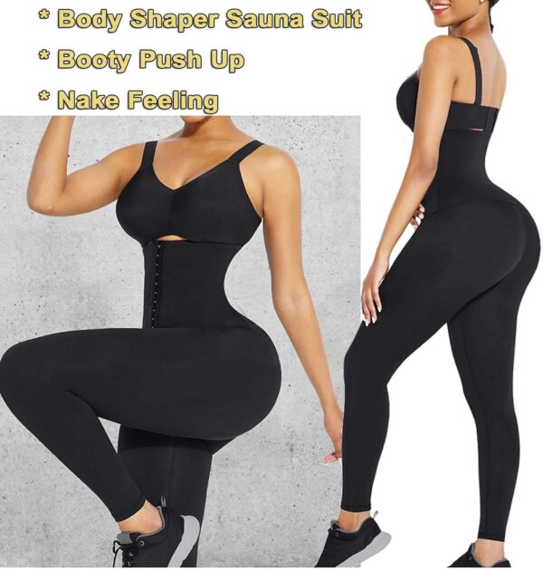 JGS1996 Plus Size Shapewear Tummy Control Leggings for Women High Waisted…