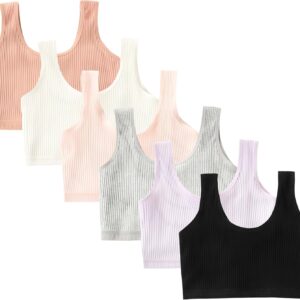 Training Bras for Girls Seamless Cami Bralettes Sports Vest/Girls Sports Bra…