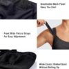 SYROKAN Front Adjustable Sports Bras for Women High Impact Wirefree Comfort…