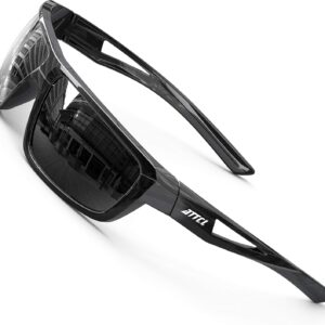 ATTCL Sports Polarized Sunglasses For Men Cycling Driving Fishing 100% UV Protection
