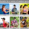 Baseball Cap with Solar Fan Golf Hat USB Charging Fan Breathable Mesh Hat with Fan…