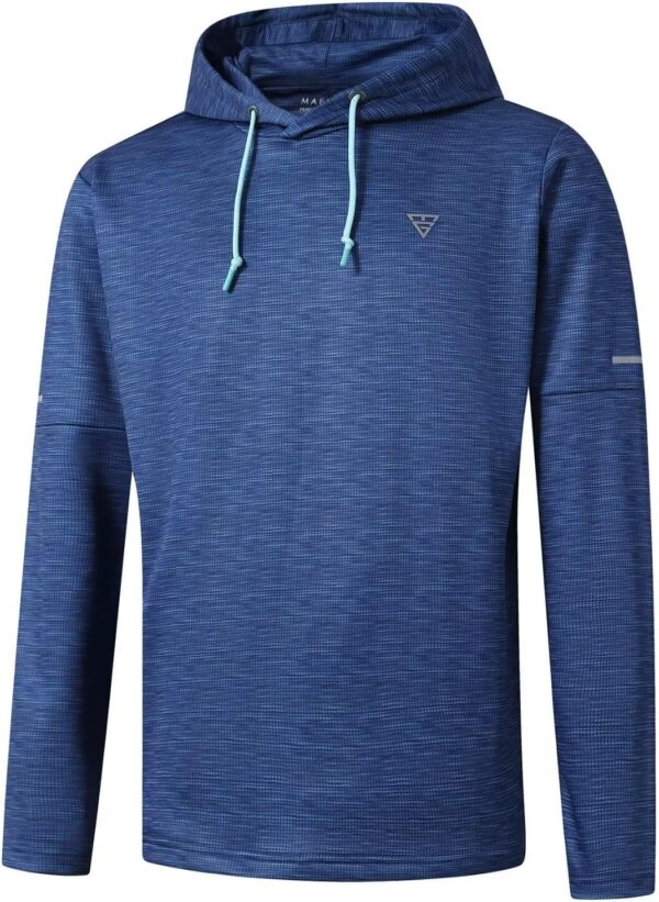M MAELREG Hoodies for Men Golf Fleece Hooded Sweatshirts Dry Fit Athletic Lightweight…