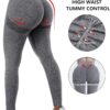 NORMOV 4 Piece Butt Lifting Workout Leggings for Women, Seamless Gym Scrunch…