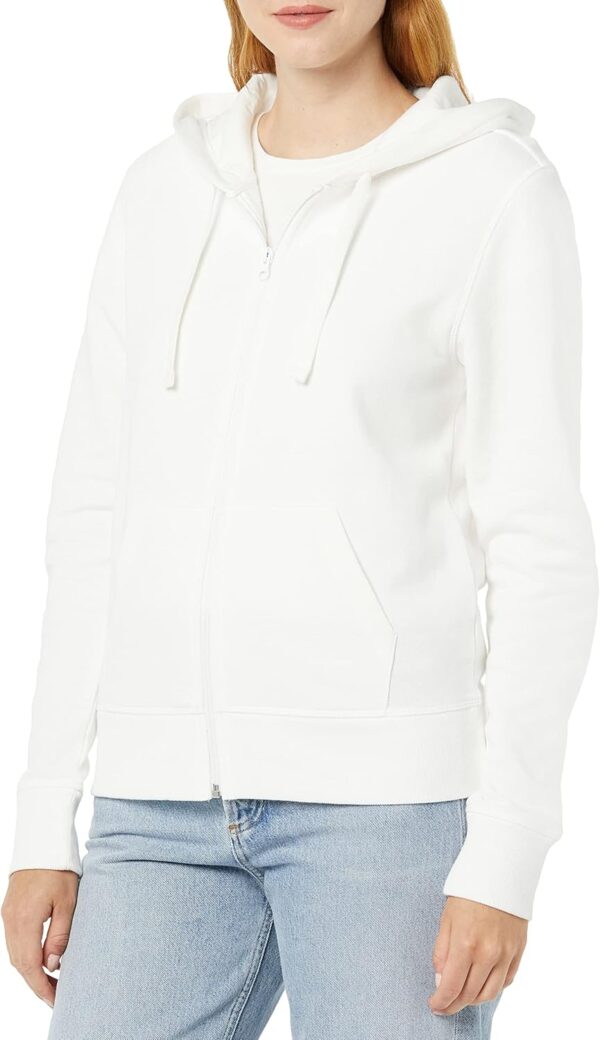 Amazon Essentials Women’s Fleece Full-Zip Hoodie (Available in Plus Size)