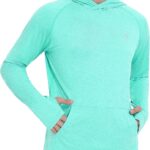 Roadbox Fishing Shirts for Men Long Sleeve, UPF 50+ Sun Protection Hoodies with...