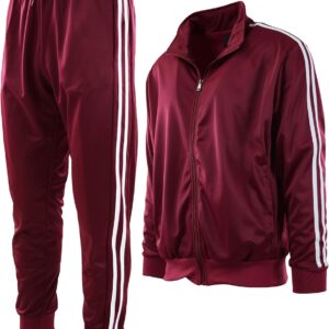 ChoiceApparel Mens Athletic 2 Piece Tracksuit Set