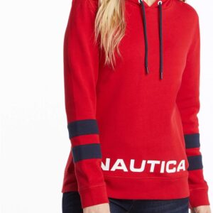 Nautica Women’s Classic Supersoft 100% Cotton Pullover Hoodie