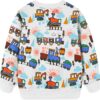 Bumeex Toddler Boy’s Kids Crewneck Pullover Sweatshirts 2-7Year