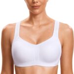 SYROKAN Women's High Impact Underwire Sports Bra High Support Large Bust...