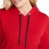 Nautica Women’s Classic Supersoft 100% Cotton Pullover Hoodie