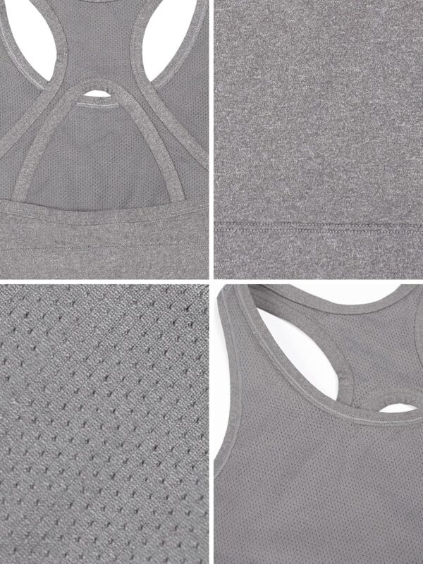 Fruit of the Loom Girls’ Stay Dry Racerback Sports Bra