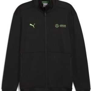 PUMA Men’s Standard Mercedes AMG Petronas Formula 1 CLOUDSPUN Jacket, Black AH24