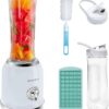 Personal Blender for Smoothies & Shakes – Portable Mini Smoothie Blender with BPA-Free…