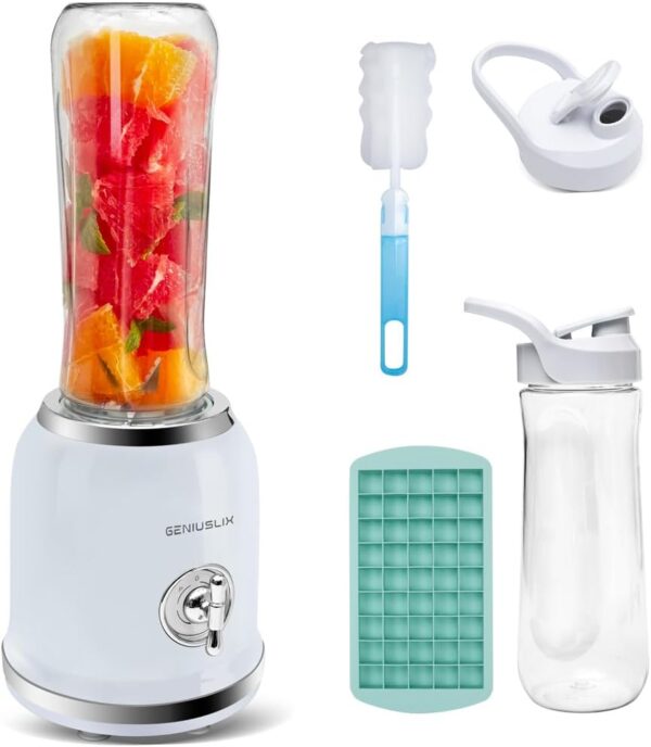 Personal Blender for Smoothies & Shakes – Portable Mini Smoothie Blender with BPA-Free…